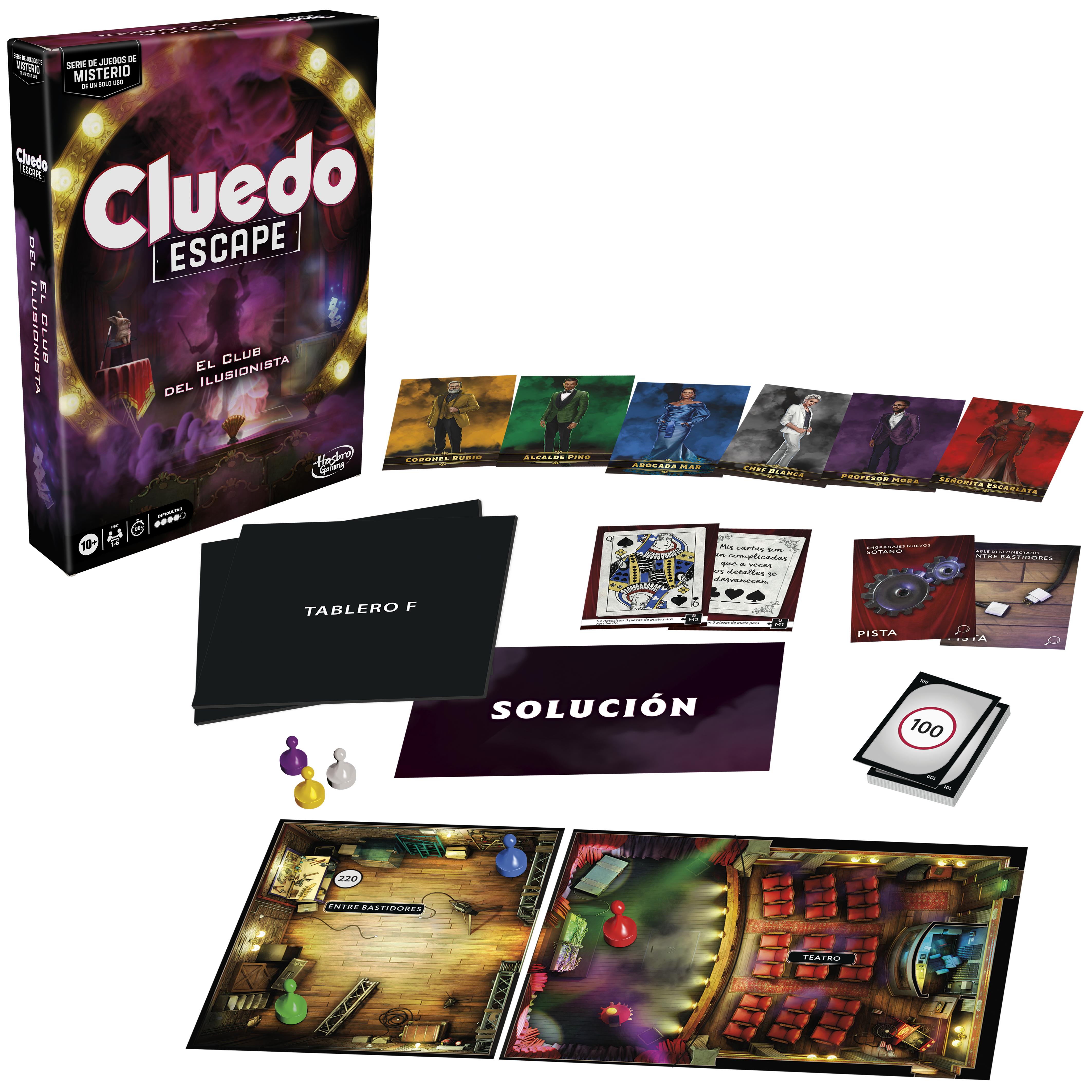 Cluedo Escape: The Illusionist’s Club Board game