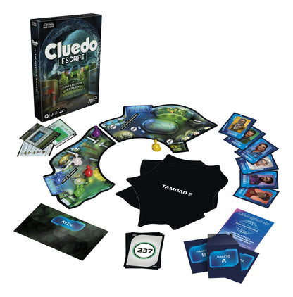 Cluedo Clue Escape: The World’s Fair Board Game, 1-Time Solve Escape Room Mystery Games