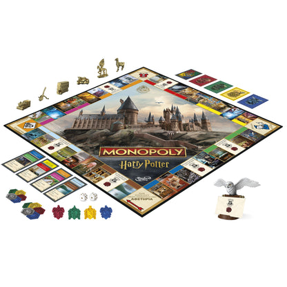 Monopoly Harry Potter Edition Board Game, Family Games for 2 to 6 Players, Ages 8+