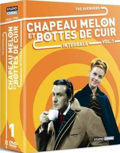 Chapeau melon et bottes de cuir : The Avengers, Vol.1 - Coffret 8 DVD