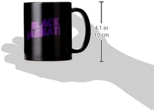 Pyramid International MGB26308 Sabbath (MOR Logo) Black Coffee Mug, Ceramic, 11 oz