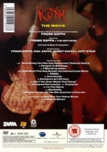 Roxy - The Movie [Dvd]