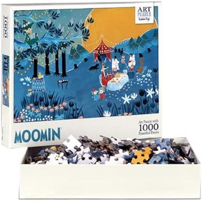 Barbo Toys - MuminsPuzzel 1000 stukjes - kleurrijke afbeeldingen van de Mumin-trol 70 cm x 50 cm