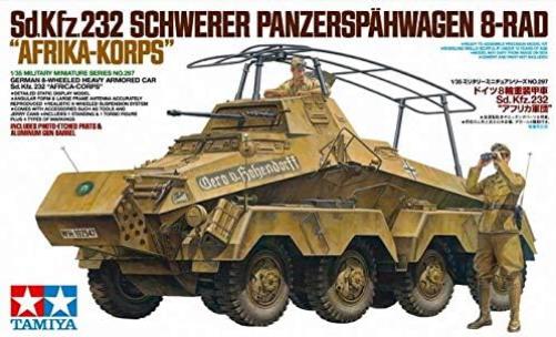 TAMIYA 300035297 – 1:35 WWII German Special Vehicle SdKfz 232 Africa (2