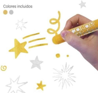 Metallic Sticks - Goud en Zilver
