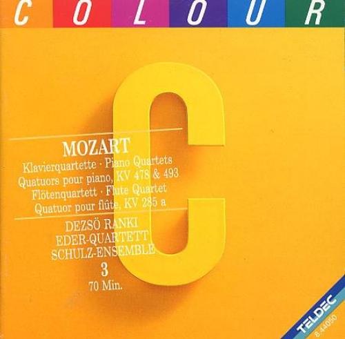 MOZART PIANO & FLUTE QUARTETS