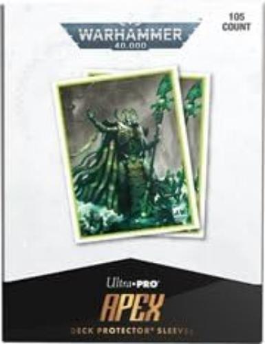 Ultra-Pro: Necron Codex Aligned - 105ct Apex Deck Protector Sleeves
