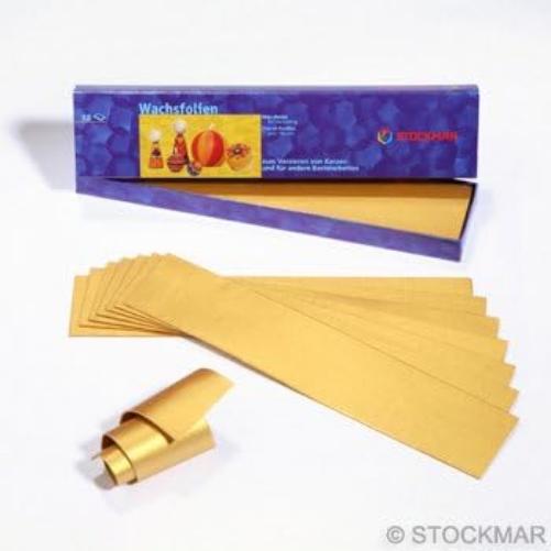 Versierwas - Groen - 12 vellen - 20 x 4