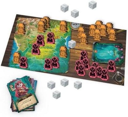 Dranda Games | Lost Lumina | Board Game | Ages 10+ | 2 Players | 15-25 Minutes Playing Time