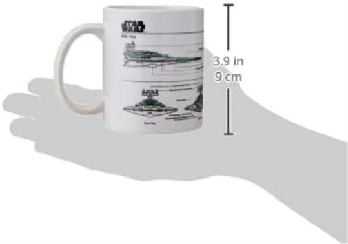 Star Wars - Star Destroyer Sketch, Multicolore, 11 oz/315 ML Mug