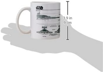 Star Wars - Star Destroyer Sketch, Multicolore, 11 oz/315 ML Mug