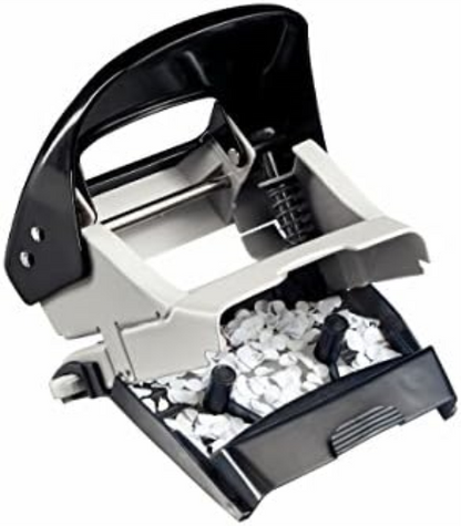 Leitz Hole Punch, 30 Sheets, Guide Bar with Format Markings, Metal, WOW Range, 50081062