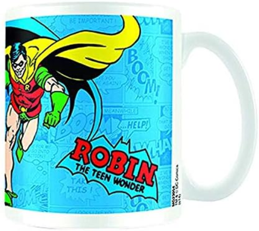 DC Comics MG23054 Originals Batman And Robin Ceramic Mug, Multi-Colour