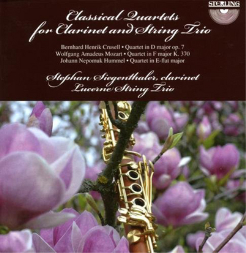 Classical Quartets for Clarinet and String Trio