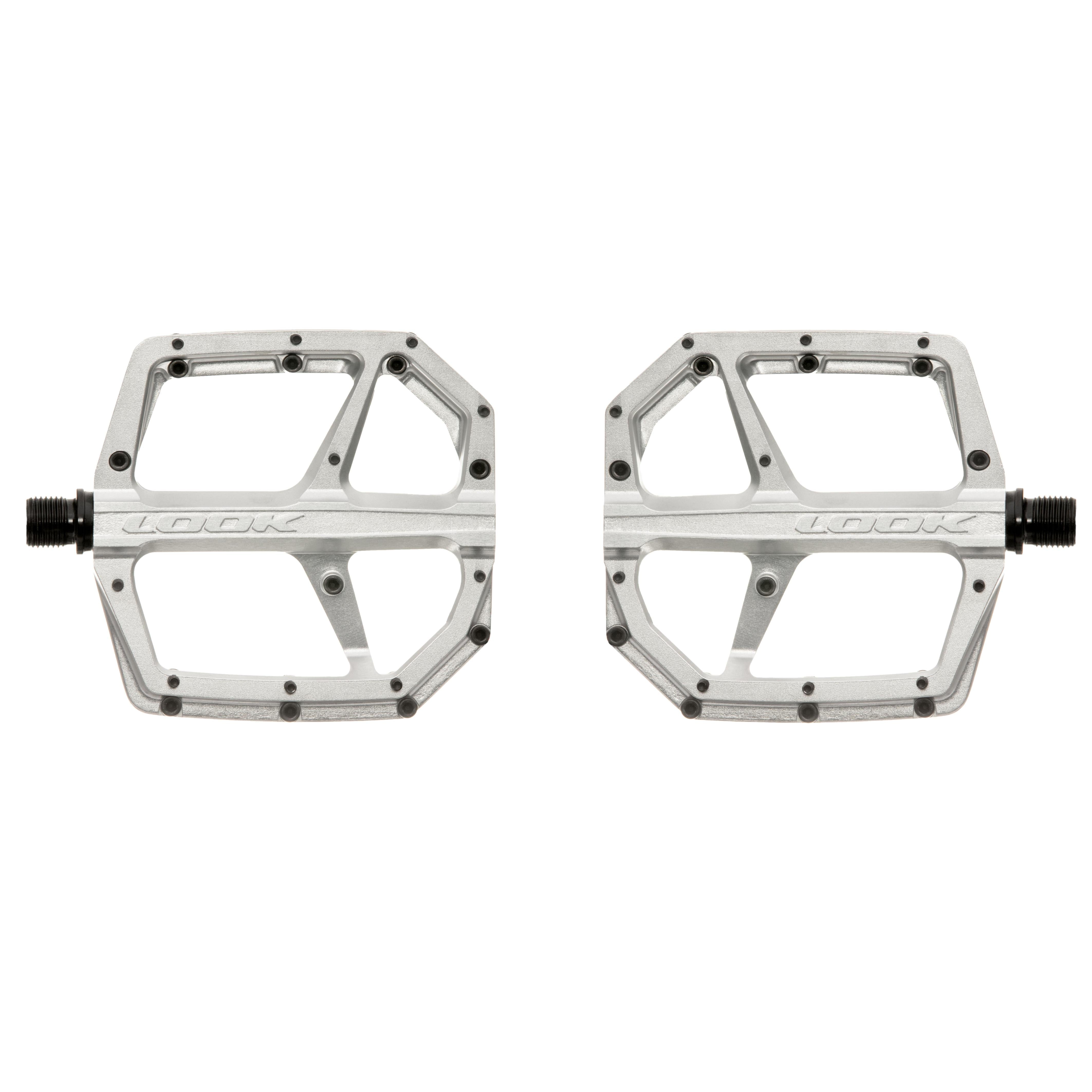 Look Trail Roc Plus Flat MTB Pedals Silver