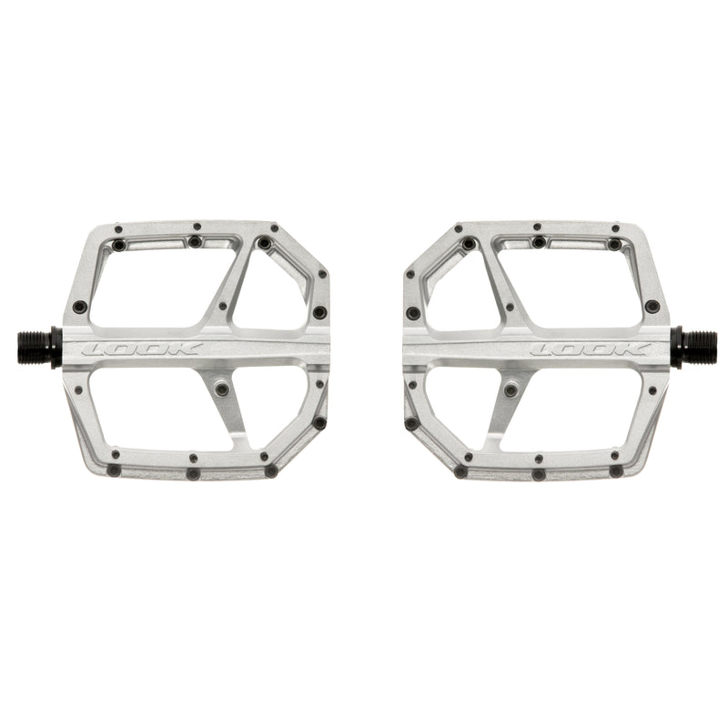 Look Trail Roc Plus Flat MTB Pedals Silver