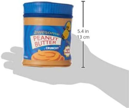 Marushin 0135036000 Yup Pouch, Peanut Butter Pouch, Standing, Slim, Funny, Pen Holder, H 5.5 x φ3.9 inches (14 x 10 cm