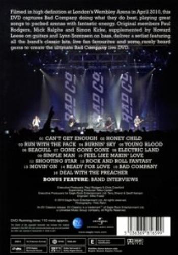 Bad Company - Live At Wembley