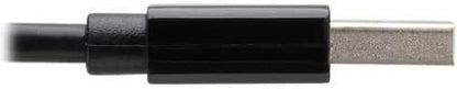 Tripp Lite USB-C, USB-A to RJ45 Gigabit Ethernet Network Adapter (2xM/F), USB 3.2 Gen 1, Black (U336-000-GB-CA