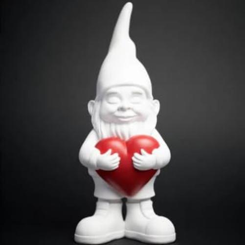 Blogo - Lover Heart - White - Small