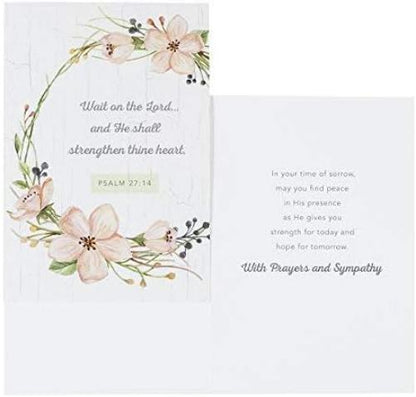 Sympathy - Inspirational Boxed Cards - Botanical Frames