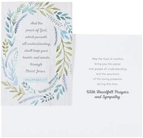 Sympathy - Inspirational Boxed Cards - Botanical Frames