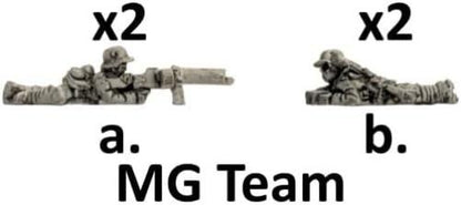 Flames of War Infantry Platoon: German Infanterie, 2020, 14+, 156+, Classic, Unisex, Plastic, Assembly Required, 12 Units, English