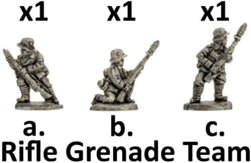 Flames of War Infantry Platoon: German Infanterie, 2020, 14+, 156+, Classic, Unisex, Plastic, Assembly Required, 12 Units, English