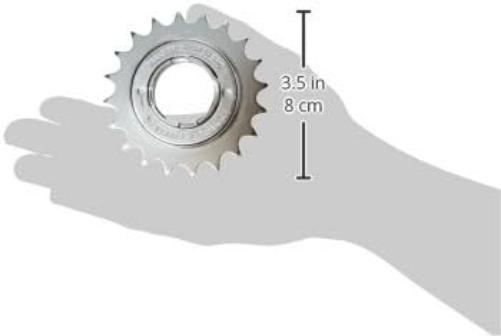 Sturmey Archer - Ruota Libera 20 Denti, 1/2" x 1/8", Colore: Argento