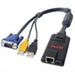 APC KVM-USBVMCAC KVM 2G, Server Module, USB with Virtual Media and CAC - 1 Computer(s) - 1 Local User(s) - 1 x Network (RJ-45) - 2 x USB1 x VGA - Rack-mountable