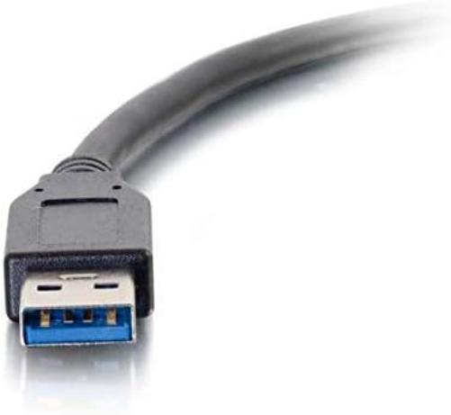 C2G 1.8M (6ft) USB-C® to USB-A SuperSpeed USB 3.2 GEN 1. 5Gbps Data Transfer and 3A, 60 Watt Charging Cable - Male to Male - Black