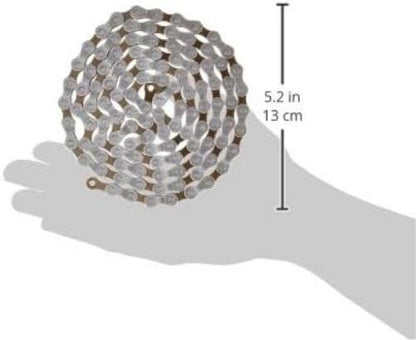 Clarks Standard Bike Chain - Single Speed to 12 Speed Size Durable, Lightweight Bike Chains for Hybrid Gear Systems on MTB and Road Bikes