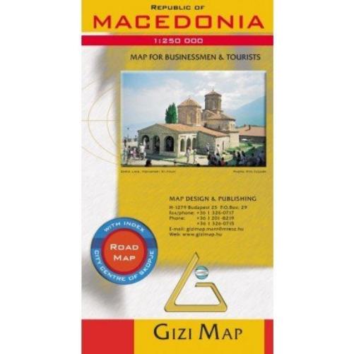 Aed Macedonia 1/250.000 (Road Map