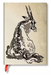 Solitary Oryx (Alistair Bell Collection) Midi Lined Hardcover Journal (Elastic Band Closure)