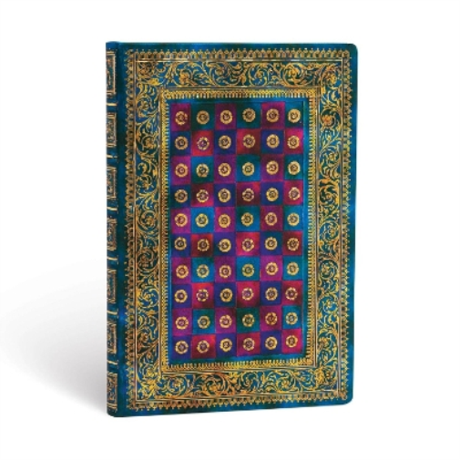 Mini "Venetian Mornings Celeste" Plain Notebook