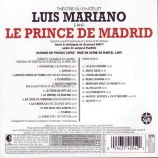 Le Prince De Madrid