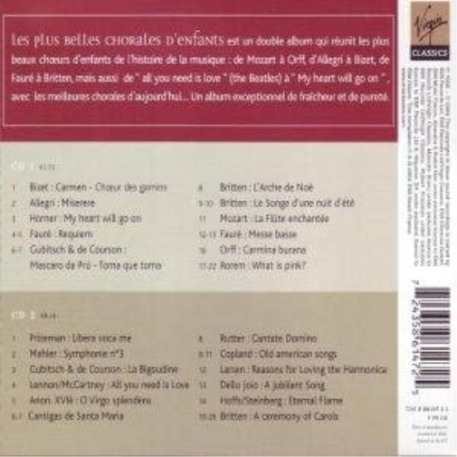 Les Plus Belles Chorales D'Enfants: Allegri, Brit