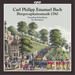 Carl Philipp Emanuel Bach: Burgercapitainsmusik