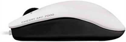 CHERRY MC 2000 USB Wired Infra-red Mouse With Tilt Wheel Technology Pale Grey JM-0600-0