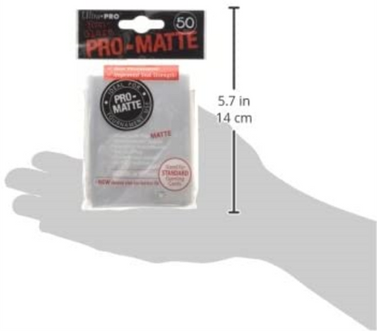 Ultra Pro SLEEVES Pro-Matte D12 Card Game (Clear)