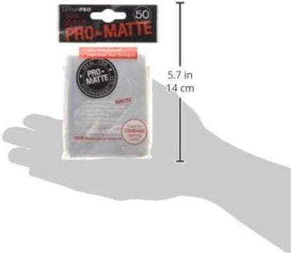 Ultra Pro SLEEVES Pro-Matte D12 Card Game (Clear)