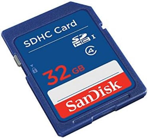 SanDisk 32GB SDHC Flash Memory Card (SDSDB-032G-B35) (Label May Change)