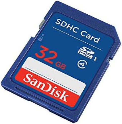 SanDisk 32GB SDHC Flash Memory Card (SDSDB-032G-B35) (Label May Change)