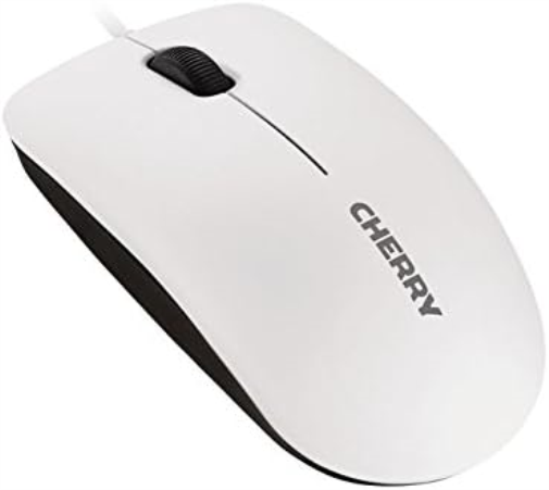 Cherry MC 1000 USB Wired Mouse 3 Button 1200dpi Pale Grey JM-0800-0