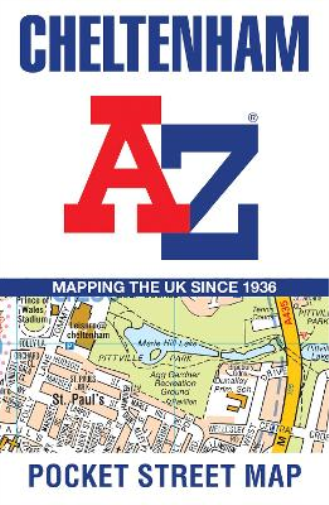 Cheltenham A-Z Pocket Street Map