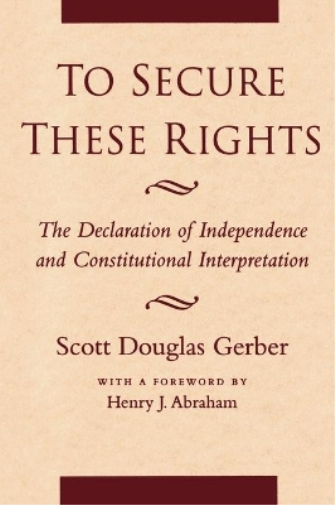 To Secure These Rights