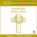 Pergolesi: Stabat Mater: Baroque and Before - Volume 11