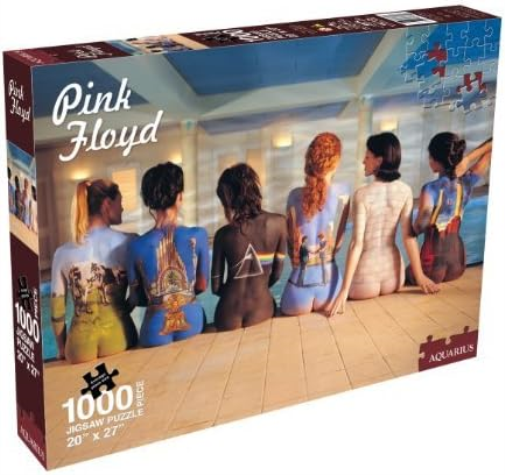 AQUARIUS 65160 Pink Floyd Back Art Jigsaw Puzzle, Multicolored, OSFA