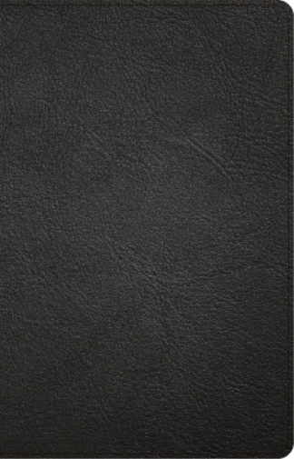 NASB Large Print Thinline Bible, Black Premium Goatskin