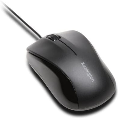 Kensington K72110EU Wired ValuMouse Mouse for Windows/Mac/Mac OS/Mac OS X - Bla
